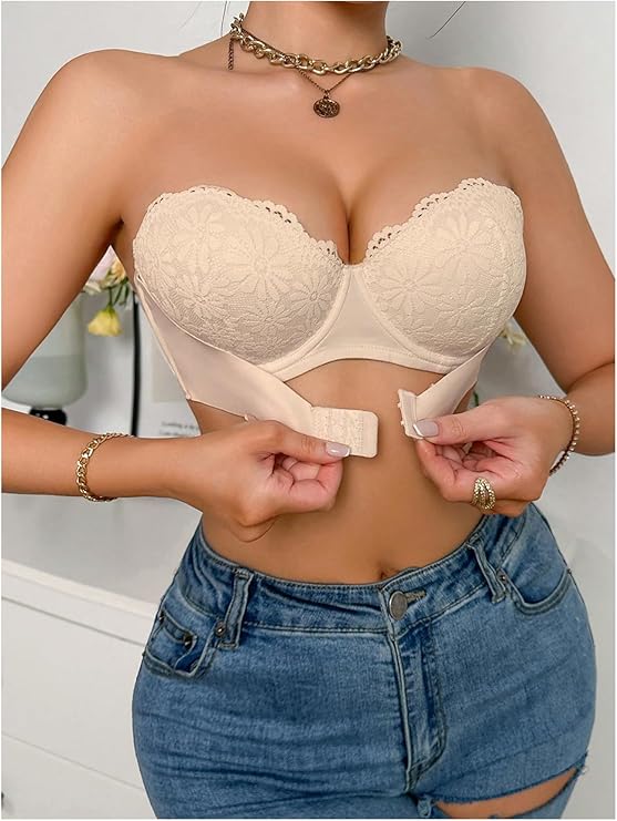 SUJETADOR INFINITY STRAPLESS👗STRAPLESS GENIAL CON REALCE😮