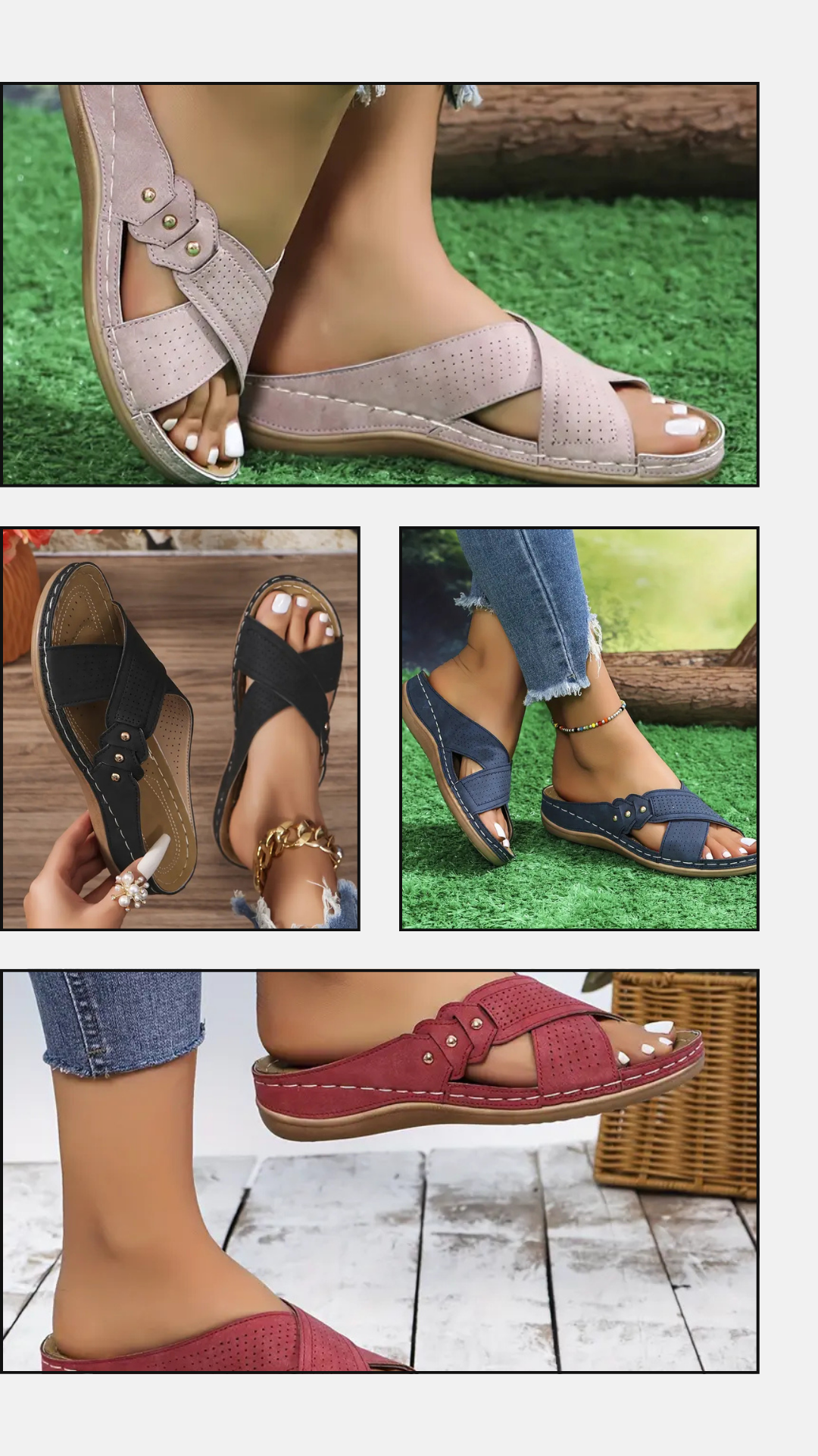 SADALIAS ORTOPÉDICAS SKANDI❄️FRESCURA QUE ALIVIA👡