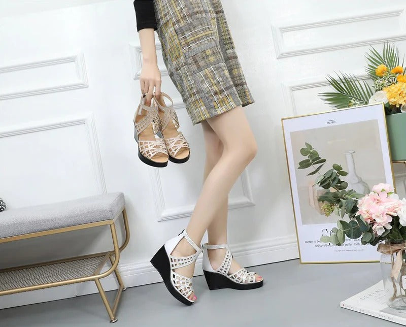 SANDALIAS GLAMOUR👑DISEÑO QUE CONQUISTA MIRADAS🔥